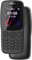 Nokia 106 Dual SIM schwarz NEU